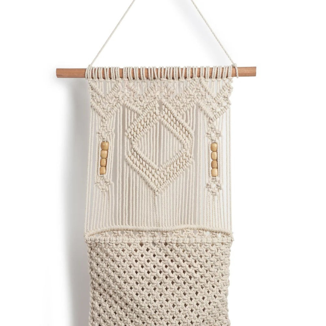 Macrame Wall Hanging made of cotton rope custom size and color